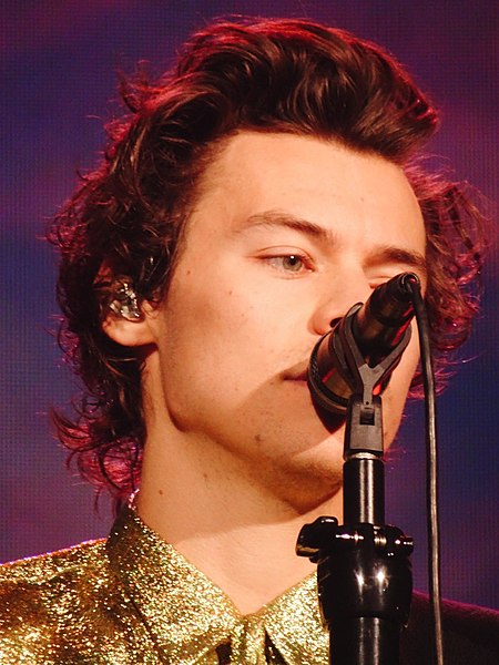 Le chanteur anglais Harry Styles en concert