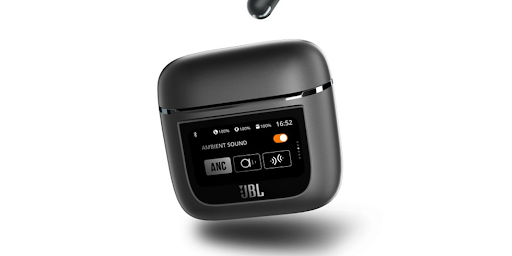 L'étui de recharge pour écouteurs JBL Tour Pro 2