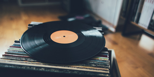 Image montrant un disque vinyle