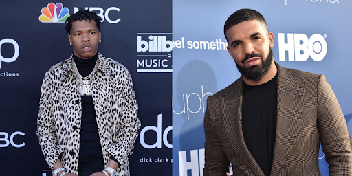 Les rappeurs Lil Baby et Drake