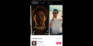 La page #NewMusic sur TikTok